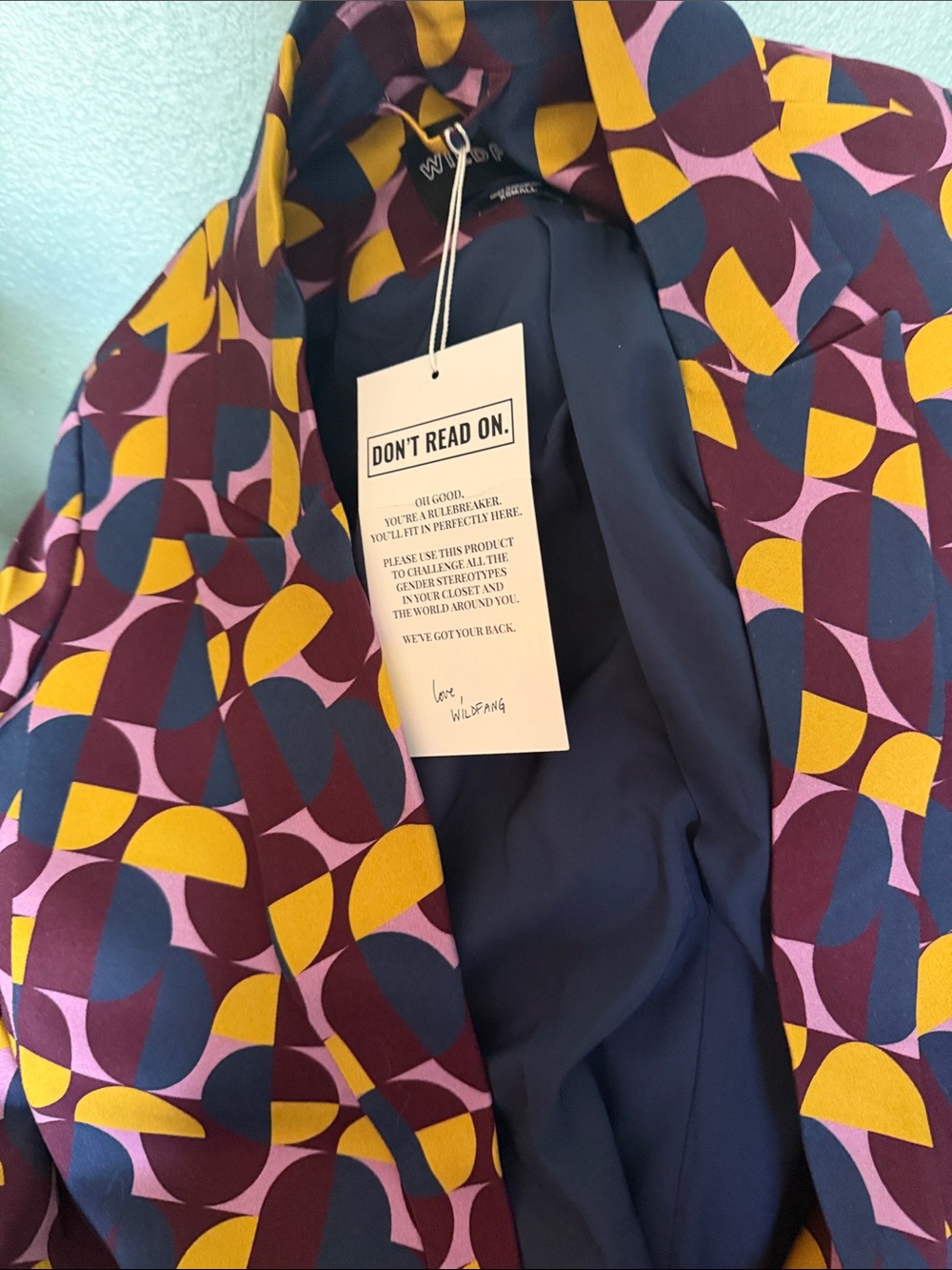 NWT Wildfang Empower Suit - Picture 8 of 9
